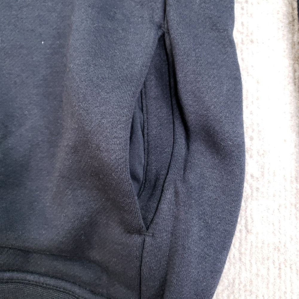 Nike Hoodie Womens XS Black Gold GFX Rally Pullover Hooded‎ Long Sleeve Pockets - Picture 7 of 10